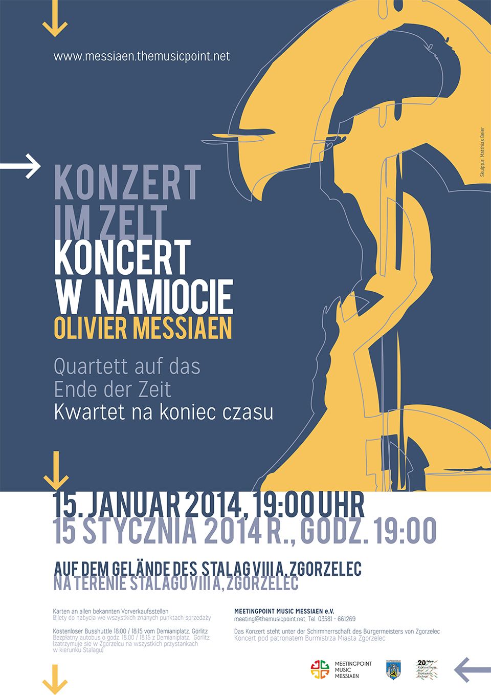January Concert 2014 poster